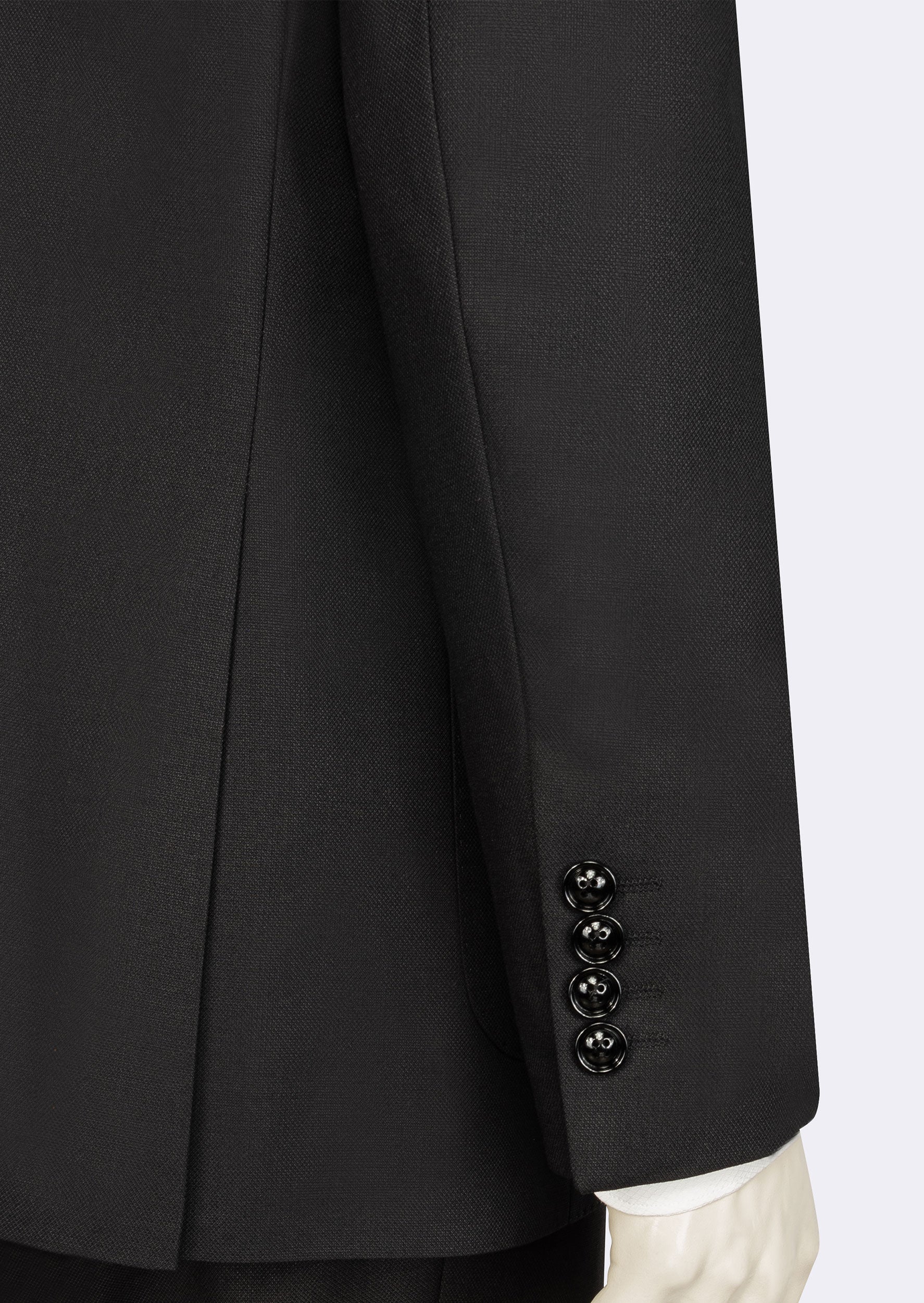 Black Three-Piece Suit