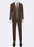 Brown Three-Piece Suit