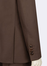 Brown Three-Piece Suit