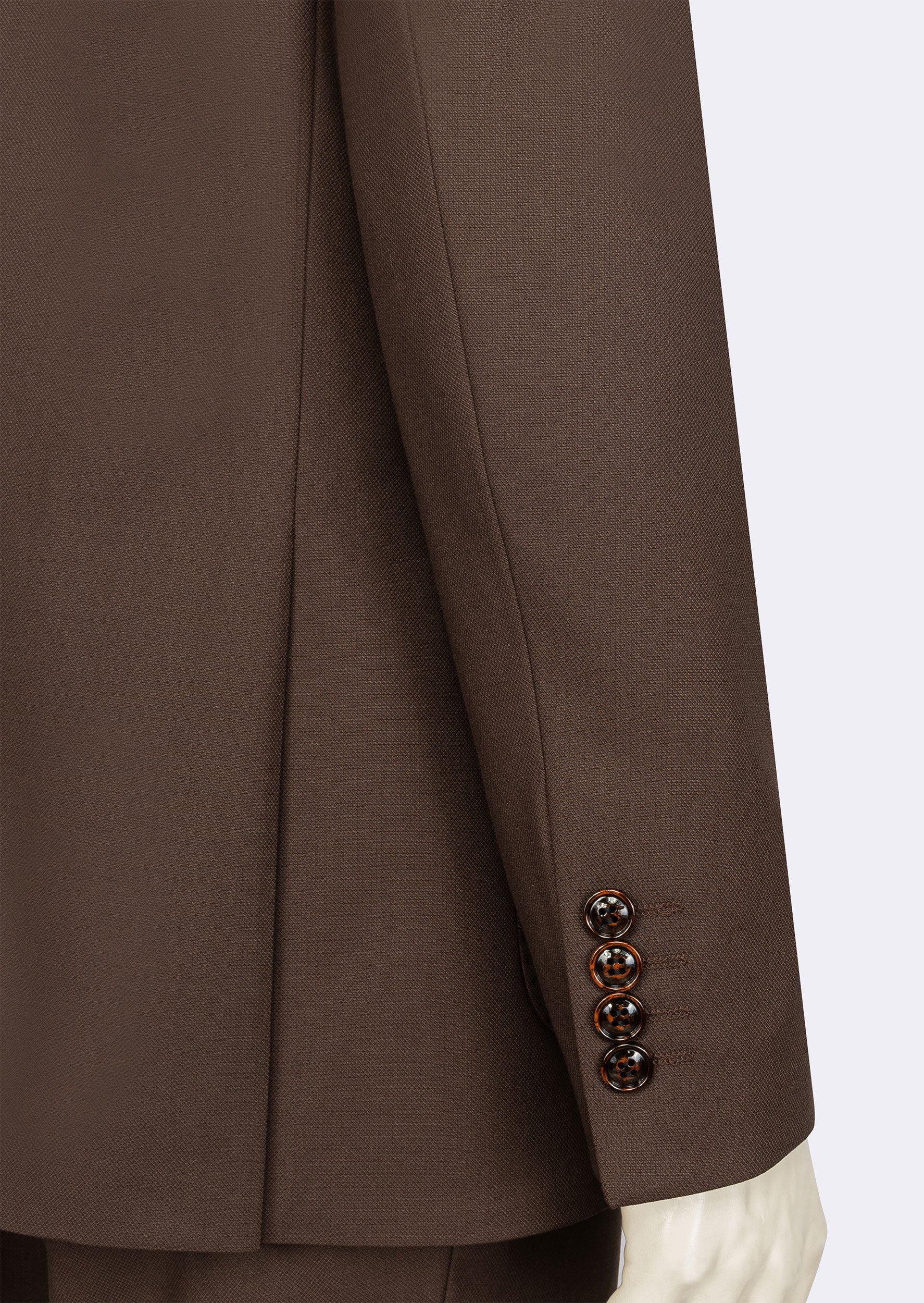 Brown Three-Piece Suit