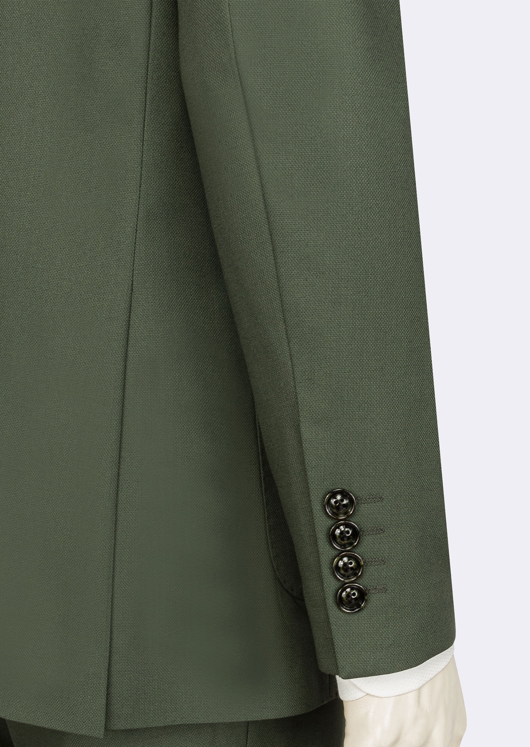 Green Three-Piece Suit