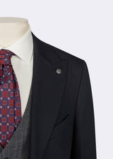 Dark Navy Three-Piece Suit
