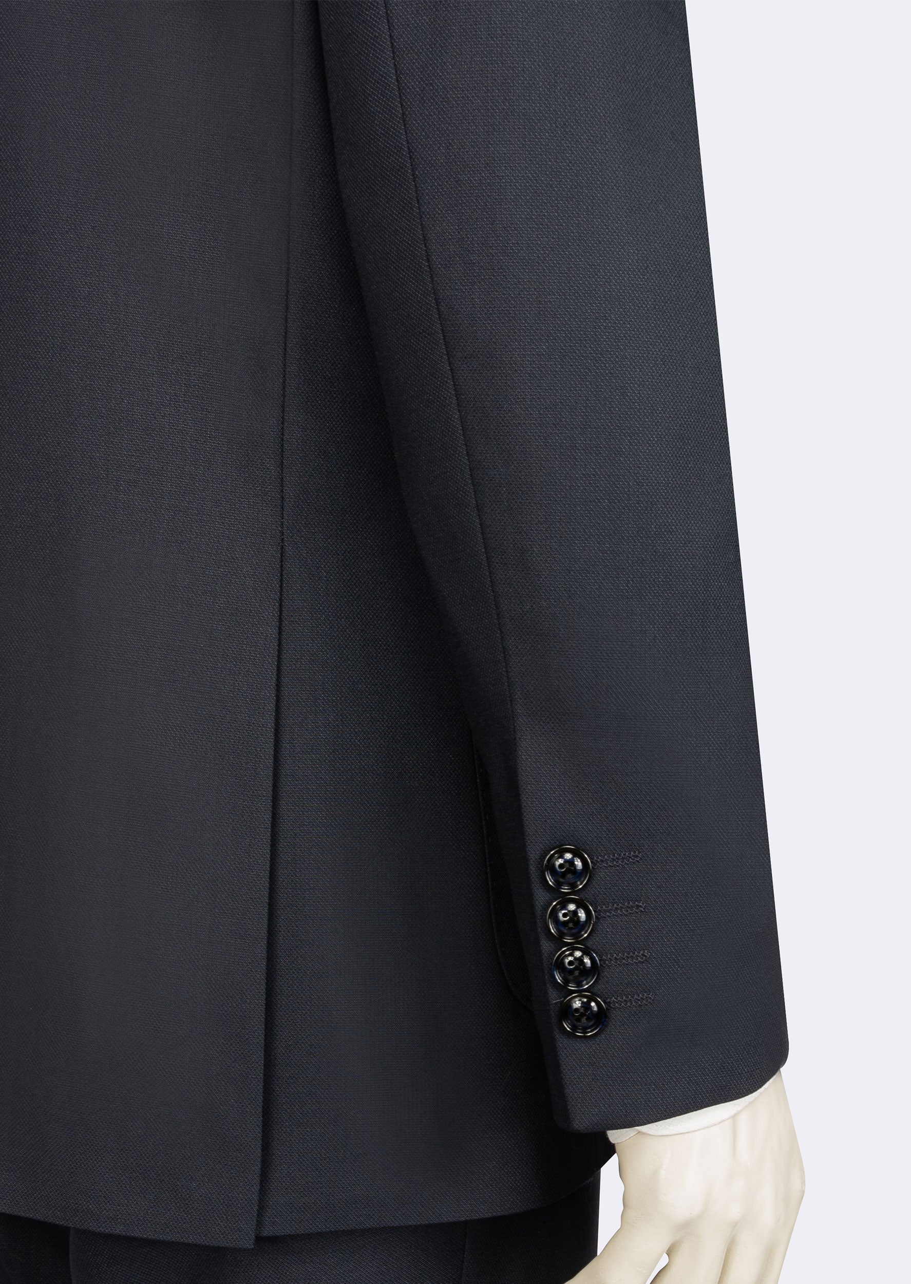 Dark Navy Three-Piece Suit