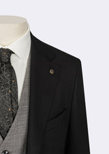 Black Three-Piece Suit