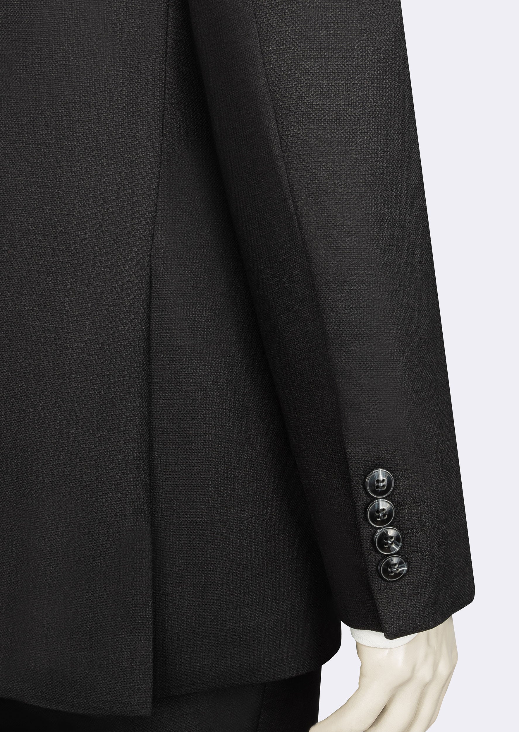 Black Three-Piece Suit