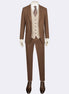 Brown Three-Piece Suit