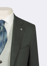 Green Three-Piece Suit