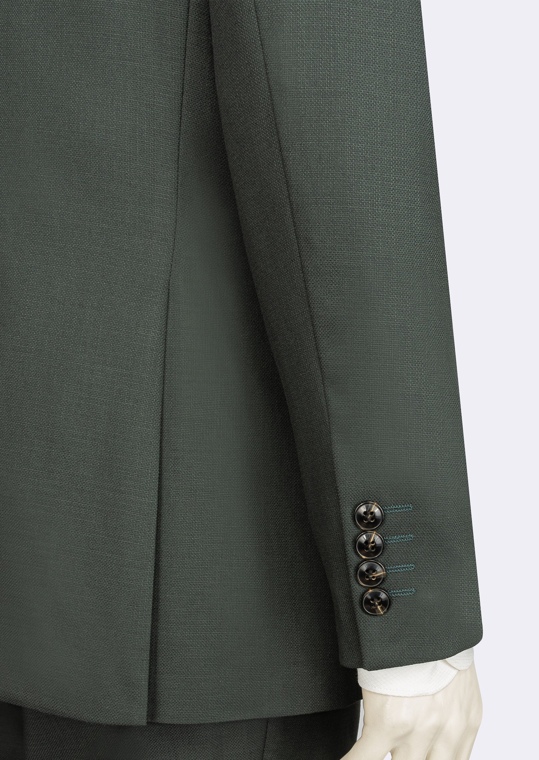 Green Three-Piece Suit