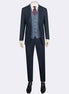 Royal Blue Three-Piece Suit