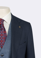 Royal Blue Three-Piece Suit