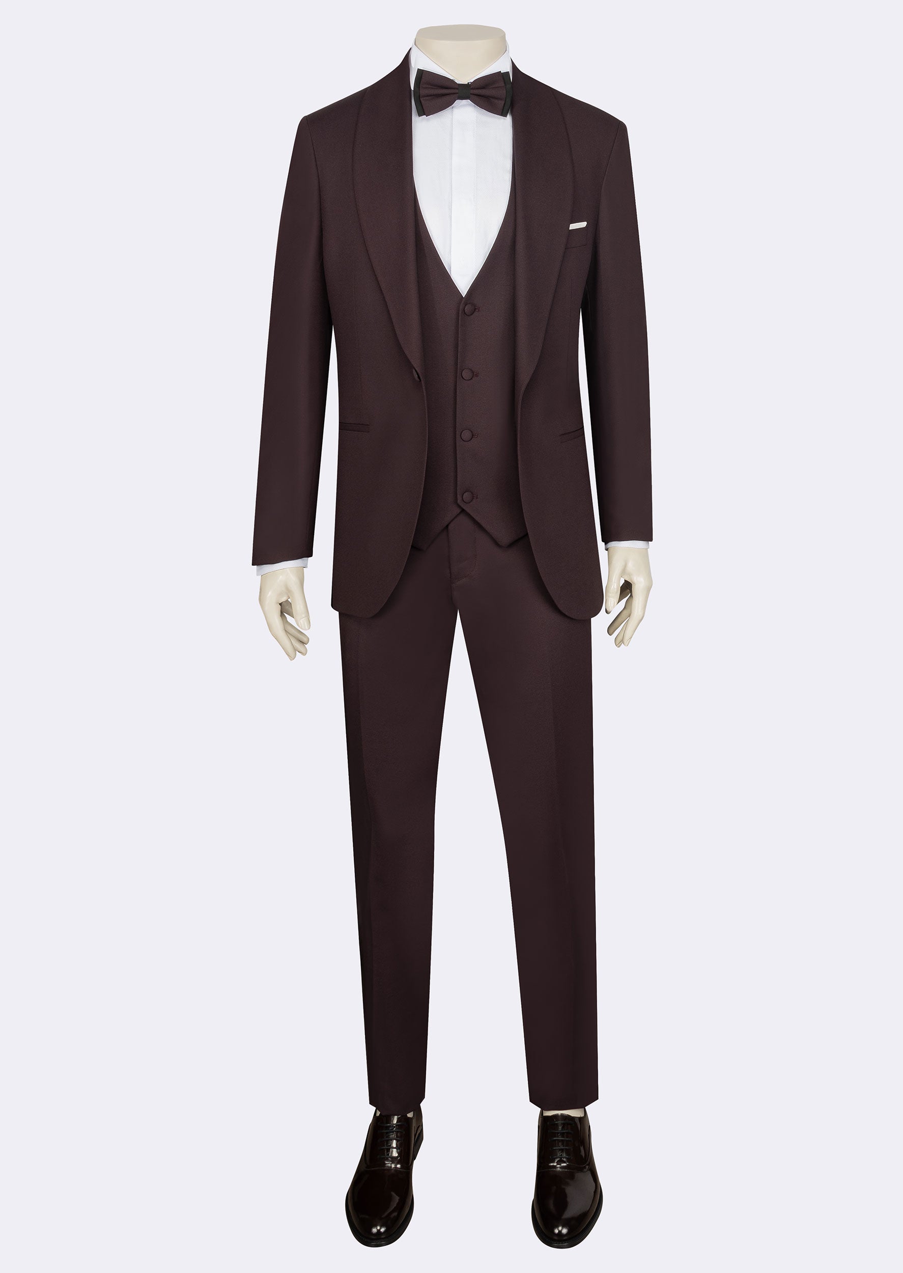 Burgundy Tuxedo