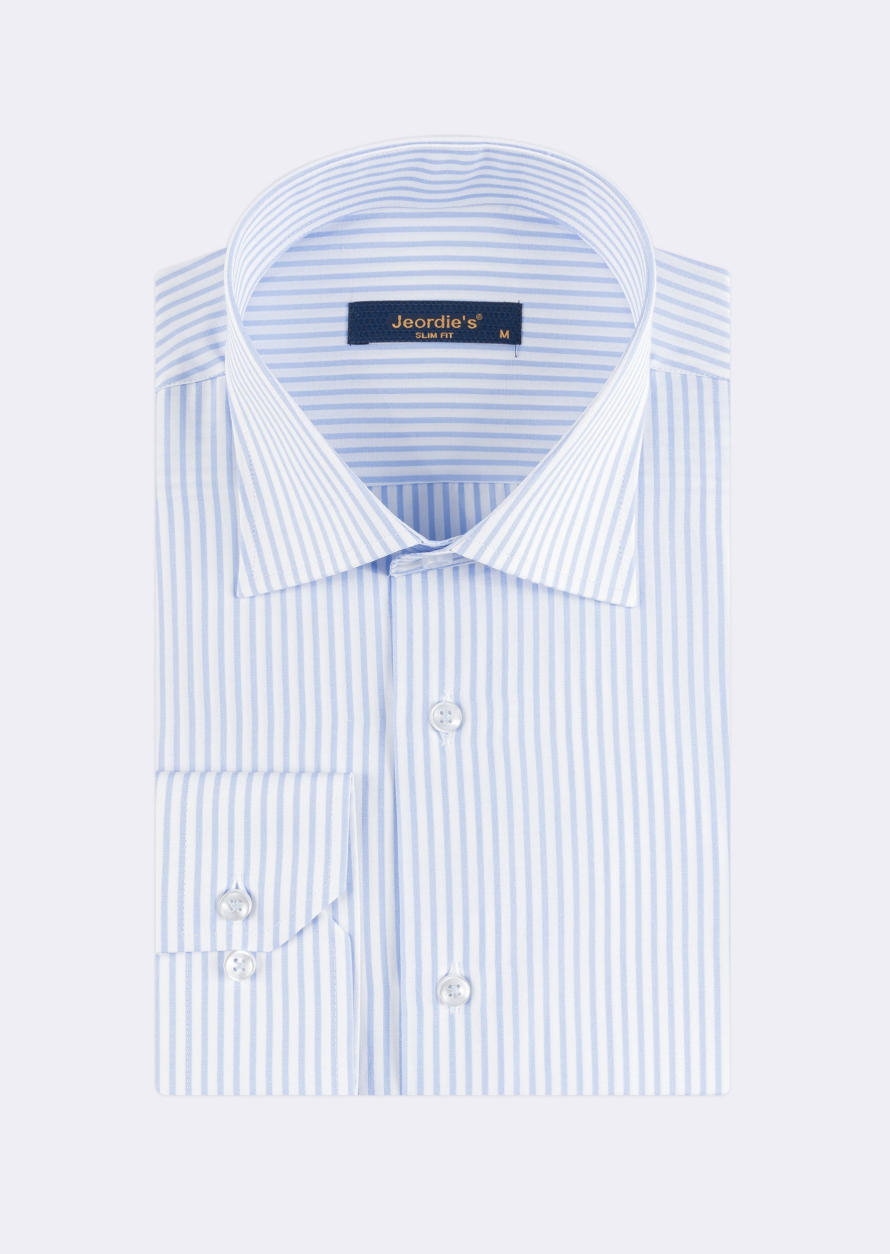 Blue - White Long Sleeve Shirt