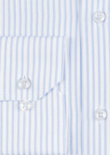 Blue - White Long Sleeve Shirt