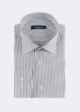 Black - White Long Sleeve Shirt