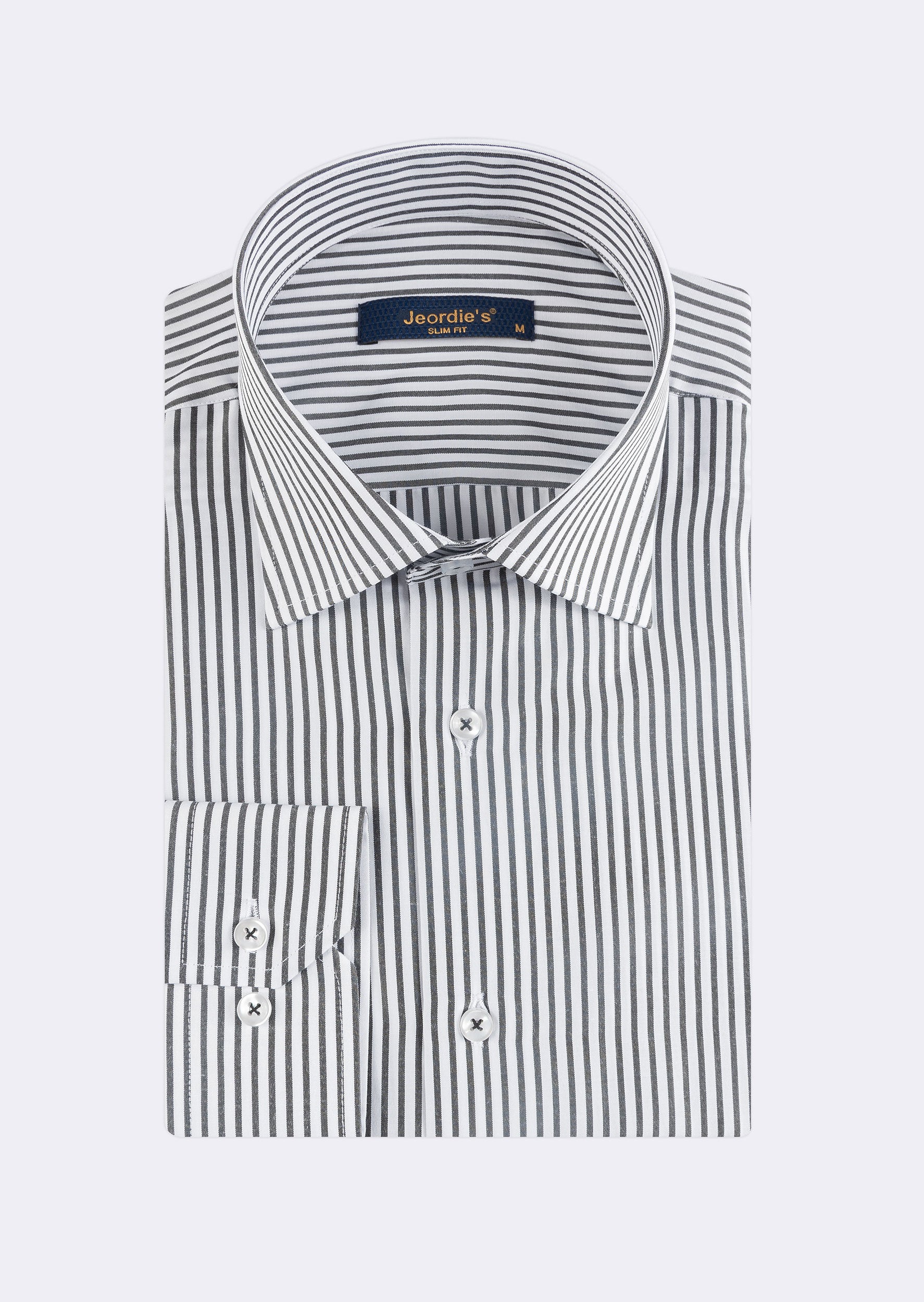 Black - White Long Sleeve Shirt