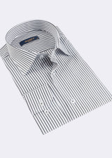 Black - White Long Sleeve Shirt