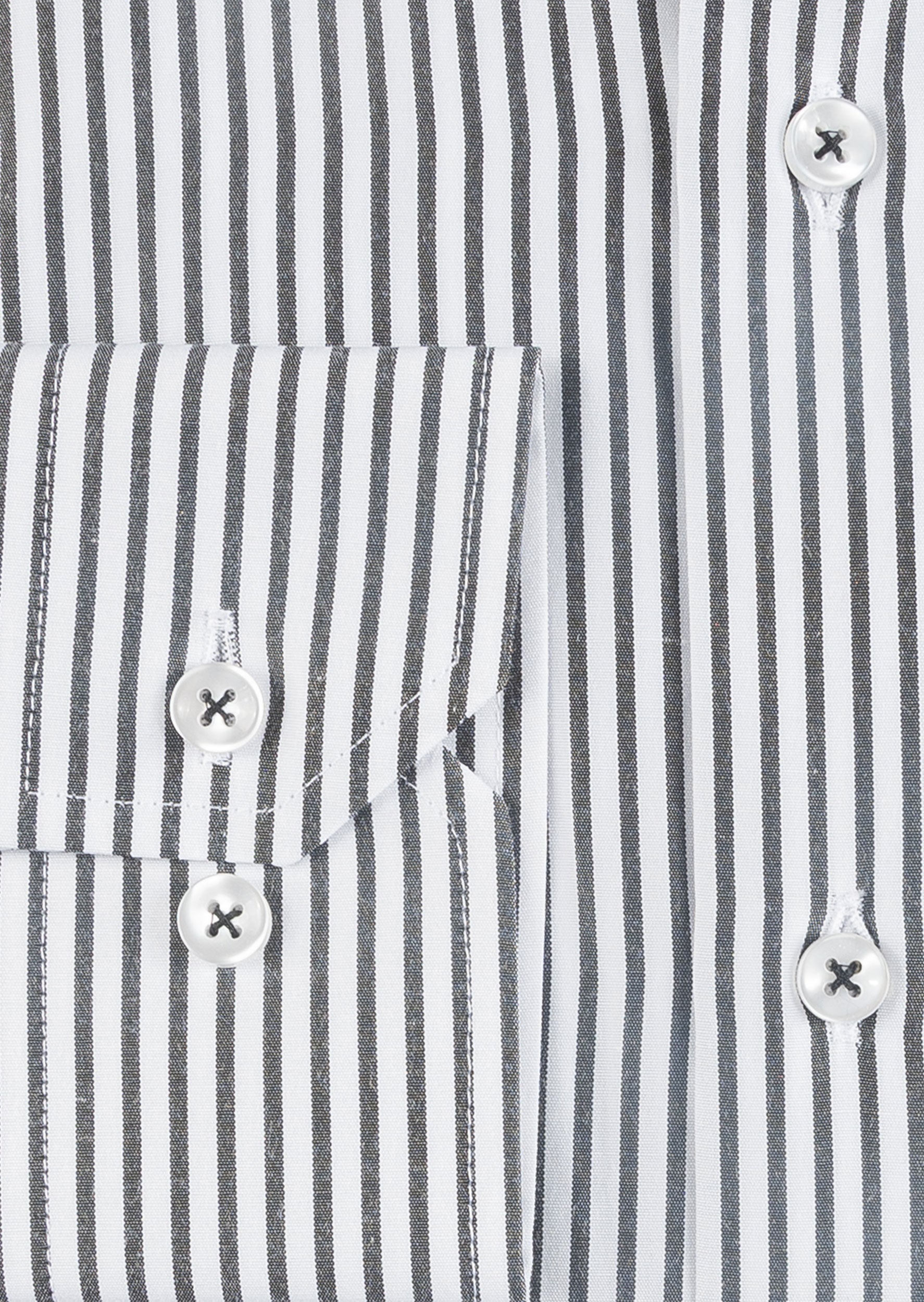 Black - White Long Sleeve Shirt