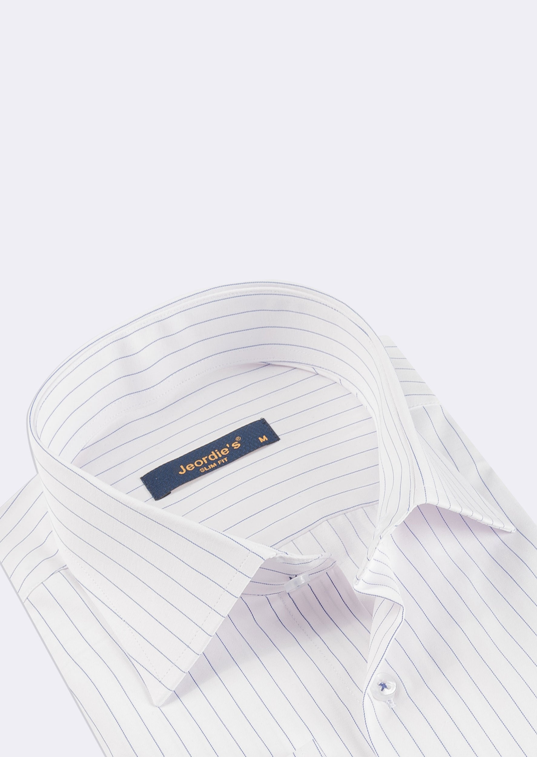 White - Navy Long Sleeve Shirt