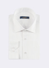 White - Beige Long Sleeve Shirt