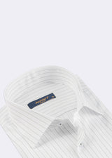 White - Khaki Long Sleeve Shirt