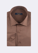 Brown Long Sleeve Shirt