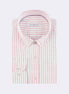 White - Burgundy Long Sleeve Shirt
