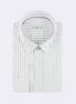 White - Green Long Sleeve Shirt