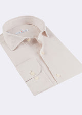 Cream Long Sleeve Shirt