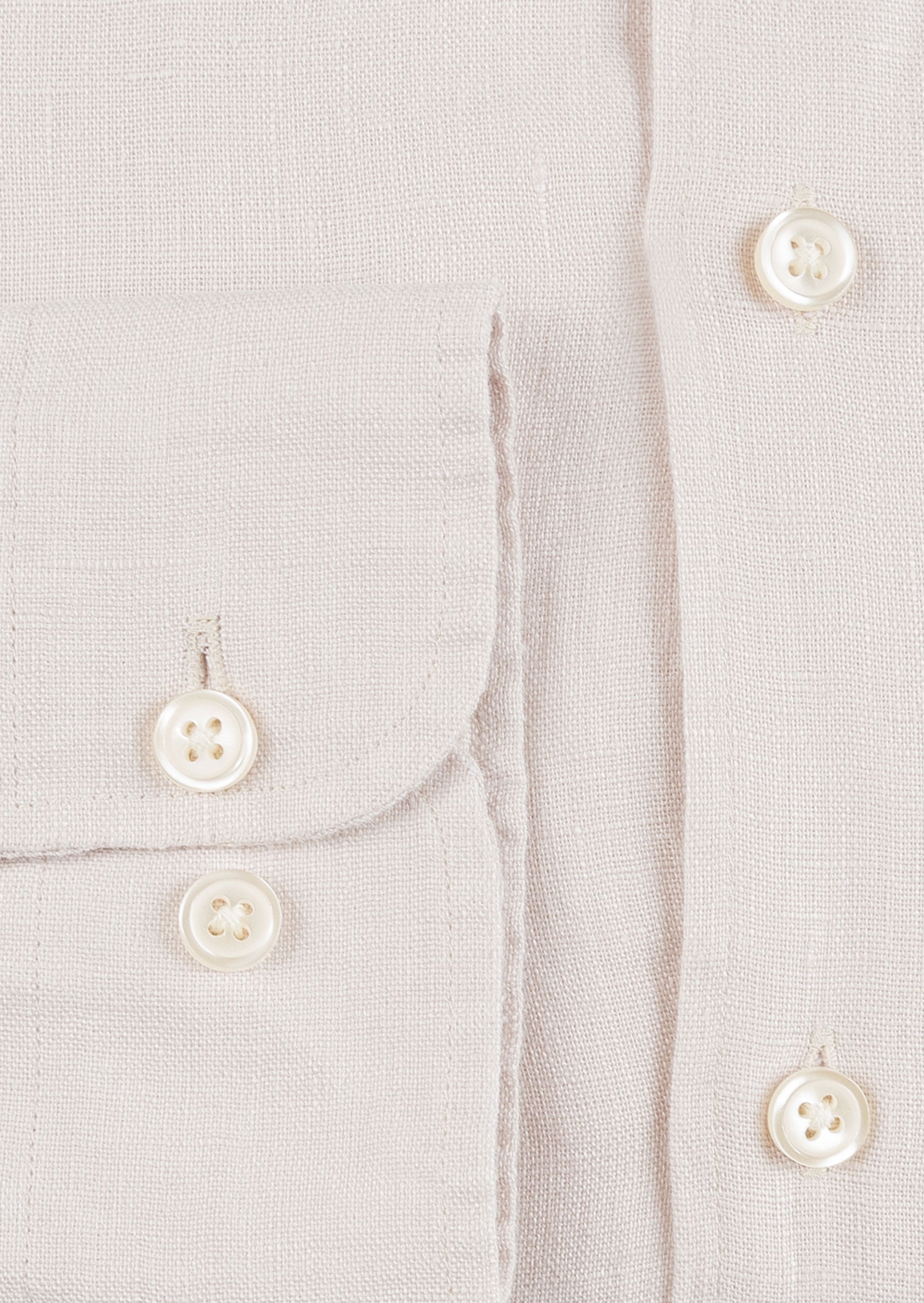 Cream Long Sleeve Shirt