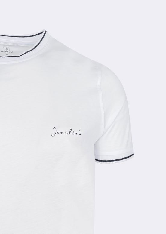 White Crew Neck T-shirt