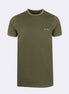 Khaki Crew Neck T-shirt