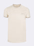 Light Beige Crew Neck T-shirt