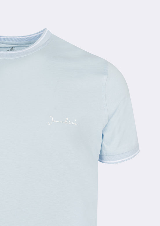 Light Blue Crew Neck T-shirt