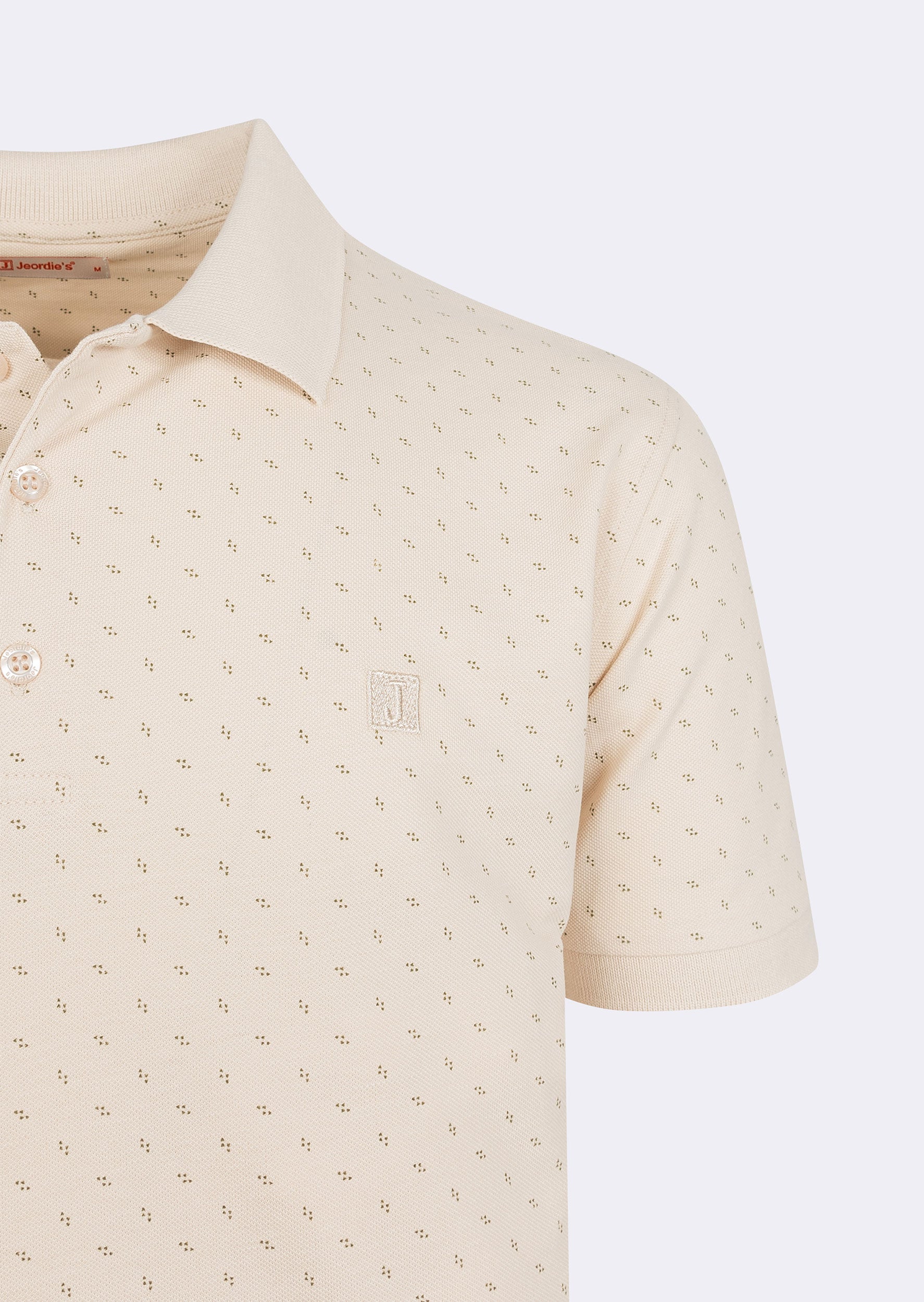 Beige Polo T-Shirt