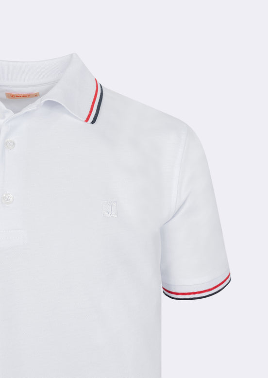 White Polo T-Shirt