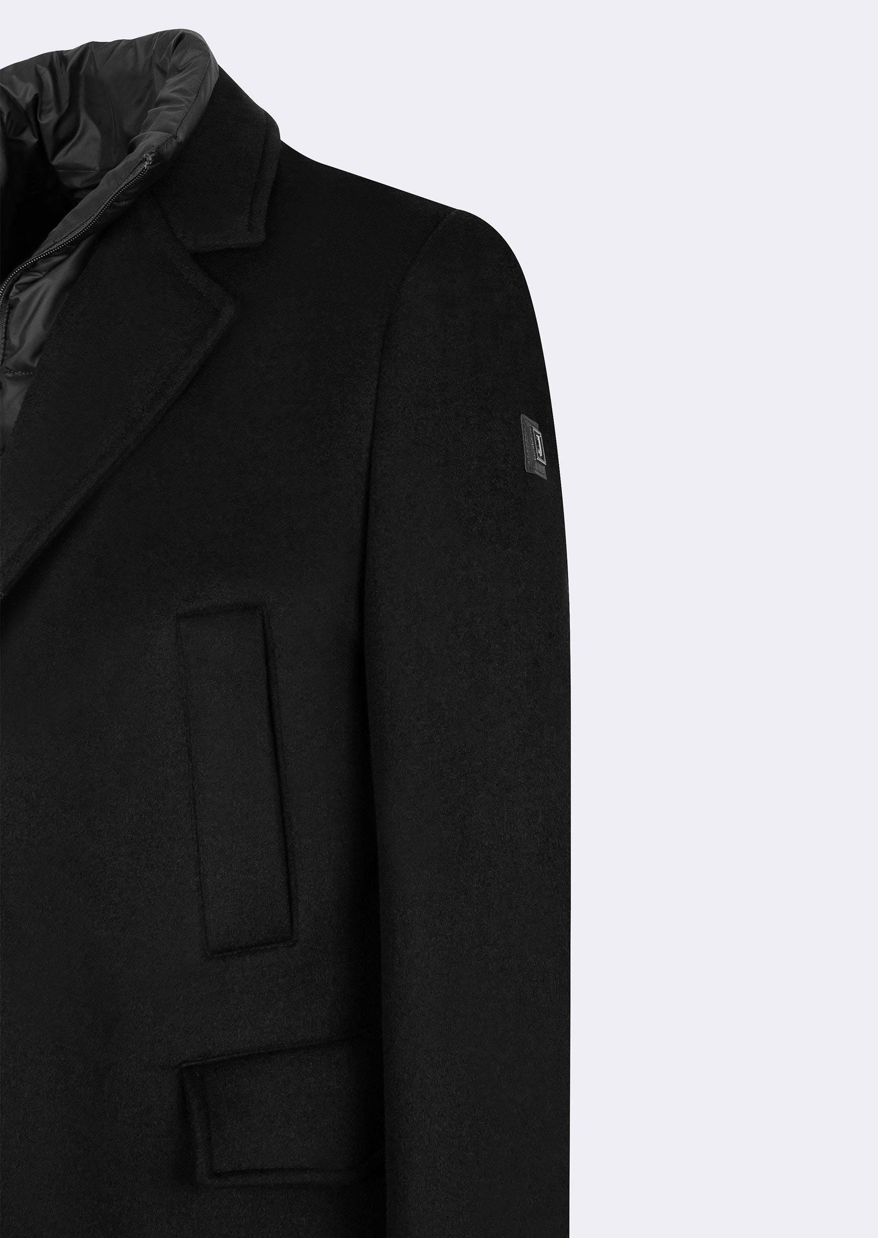 Black Wool Coat