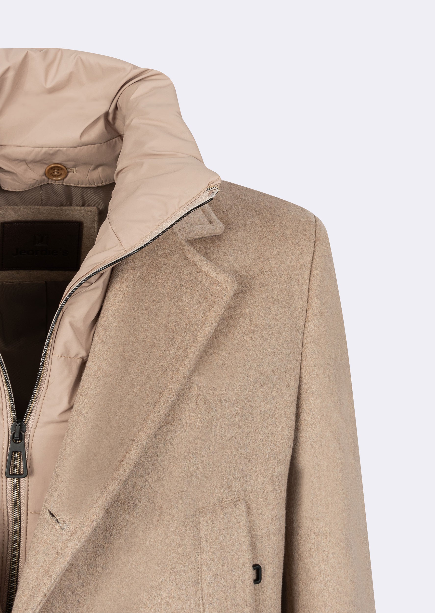 Beige Wool Coat