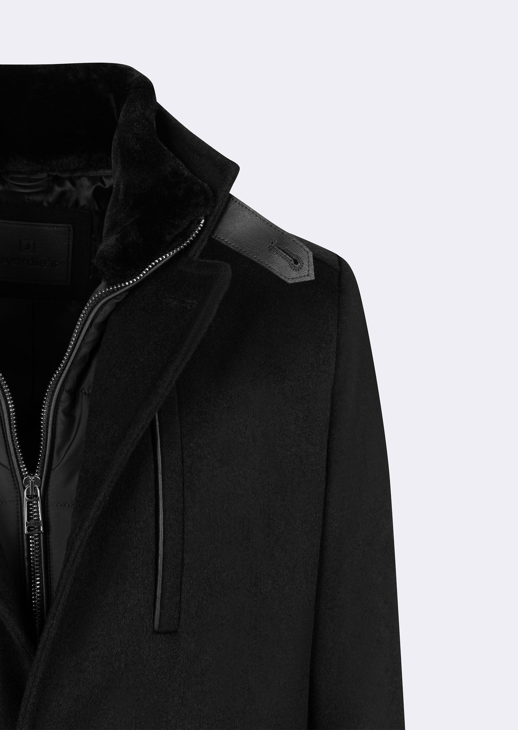 Black Wool Coat
