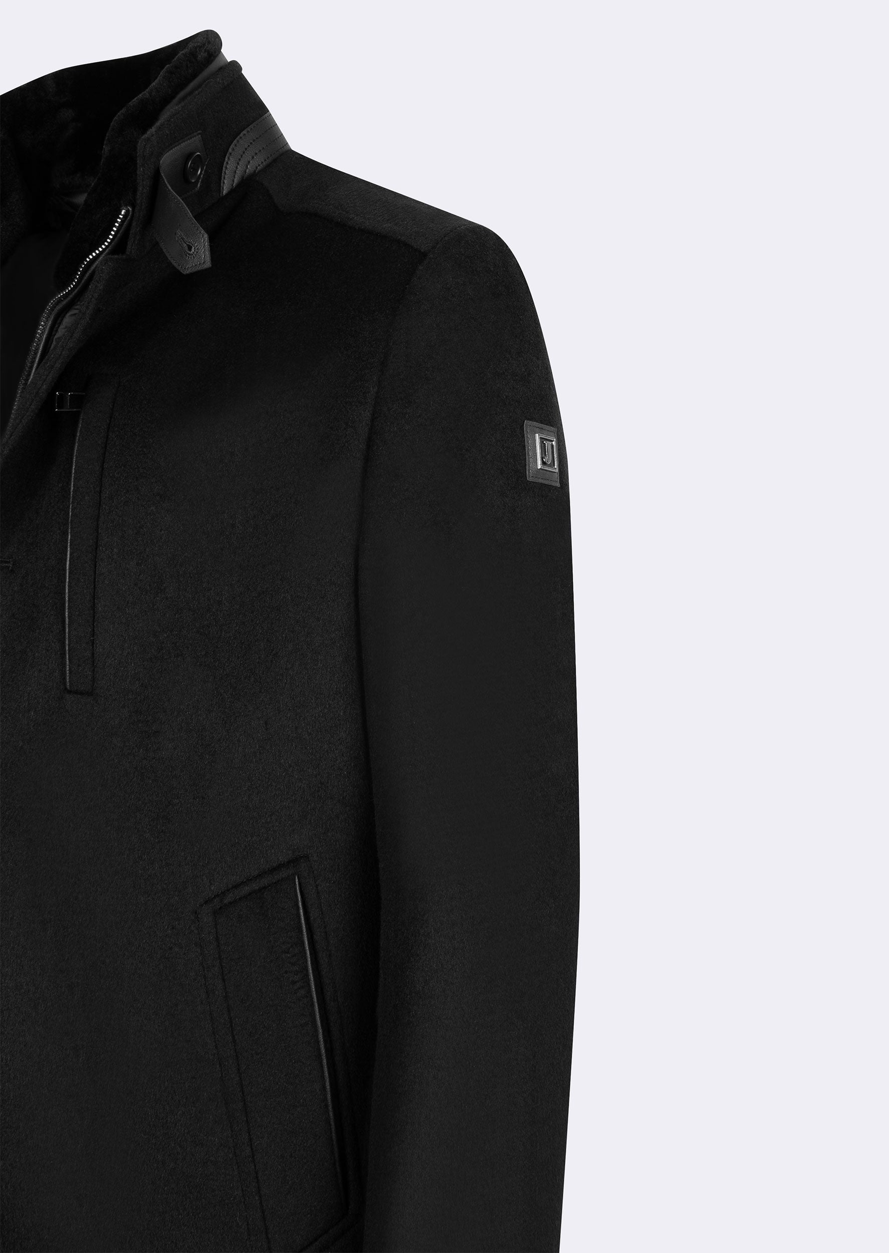 Black Wool Coat