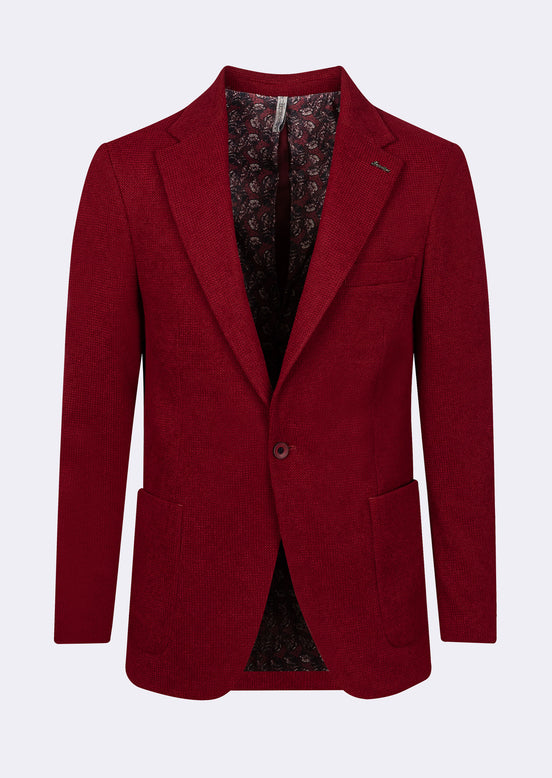 Burgundy Blazer