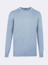 Melange Blue Knitwear