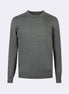 Dark Grey Melange Knitwear