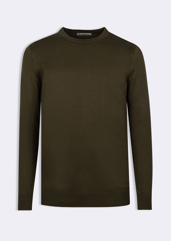 Dark Khaki Knitwear