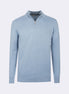 Melange Blue Knitwear