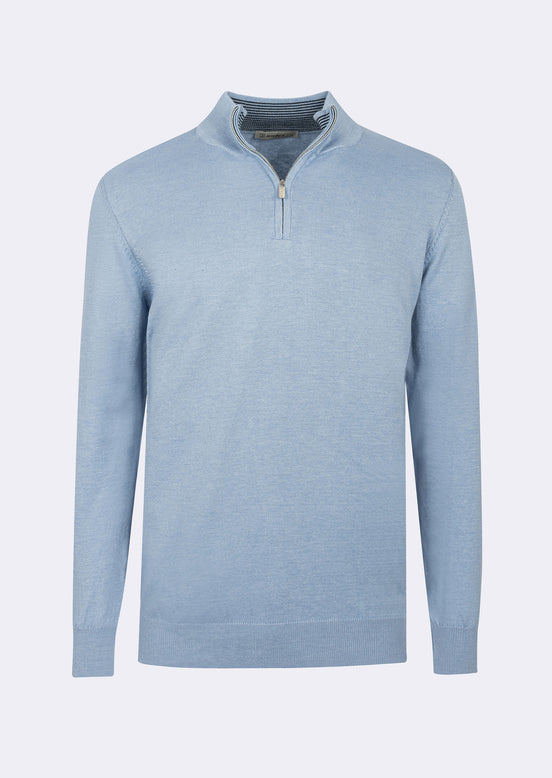 Melange Blue Knitwear
