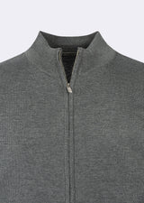 Dark Grey Melange Knitwear