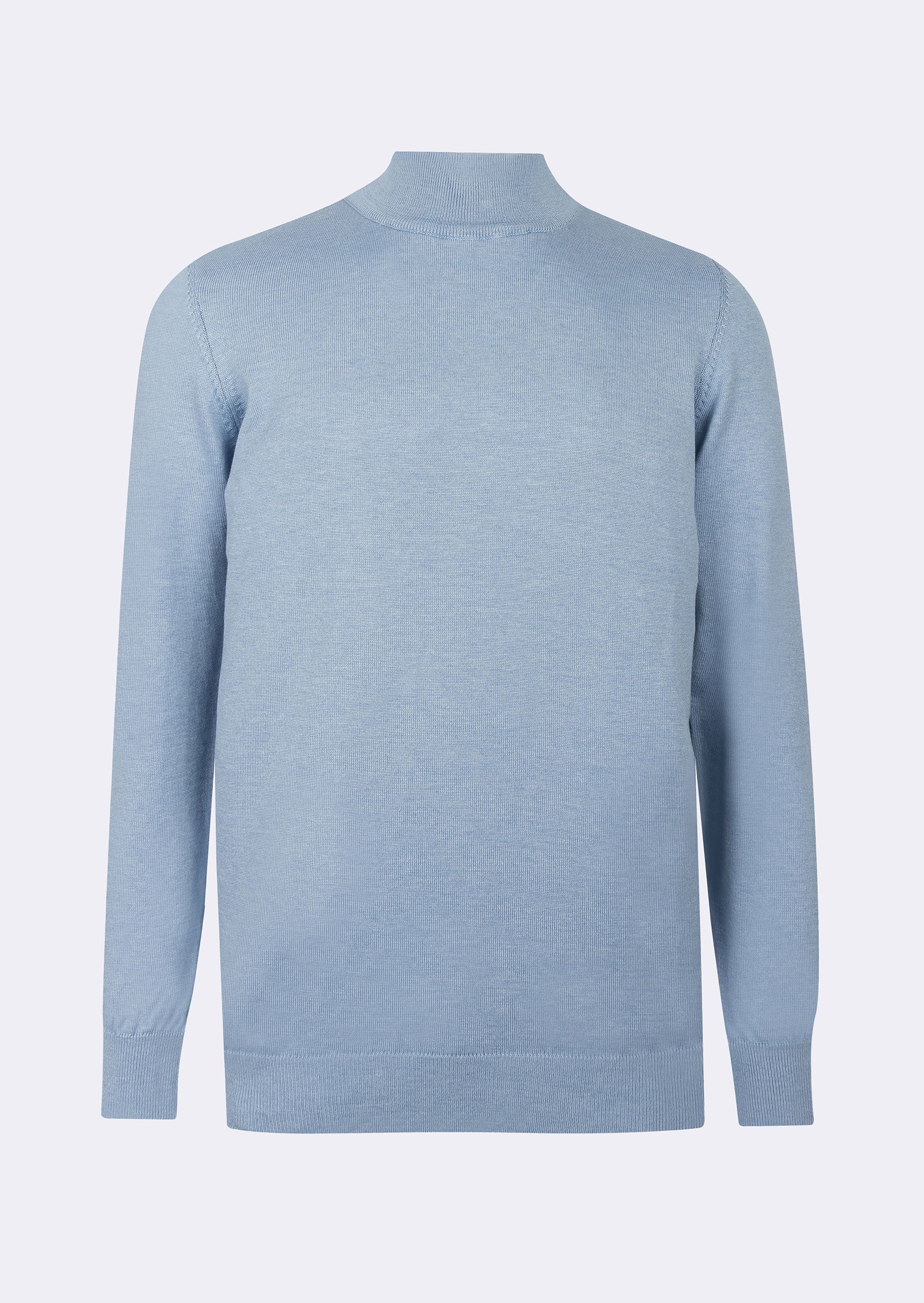 Melange Blue Knitwear