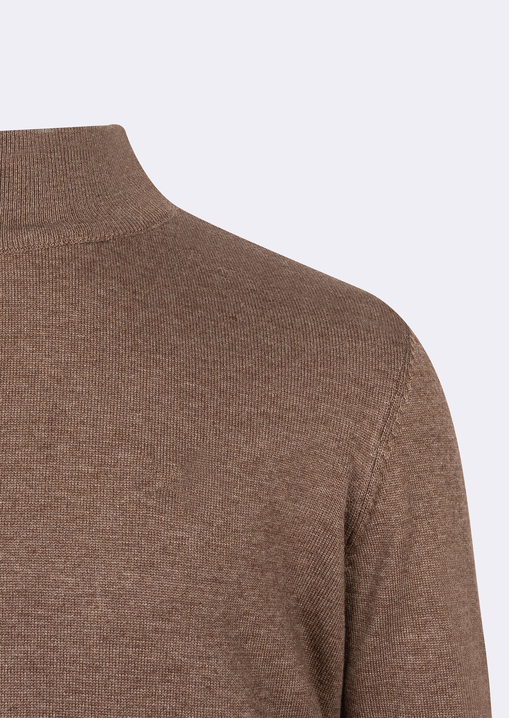 Latte Melange Knitwear