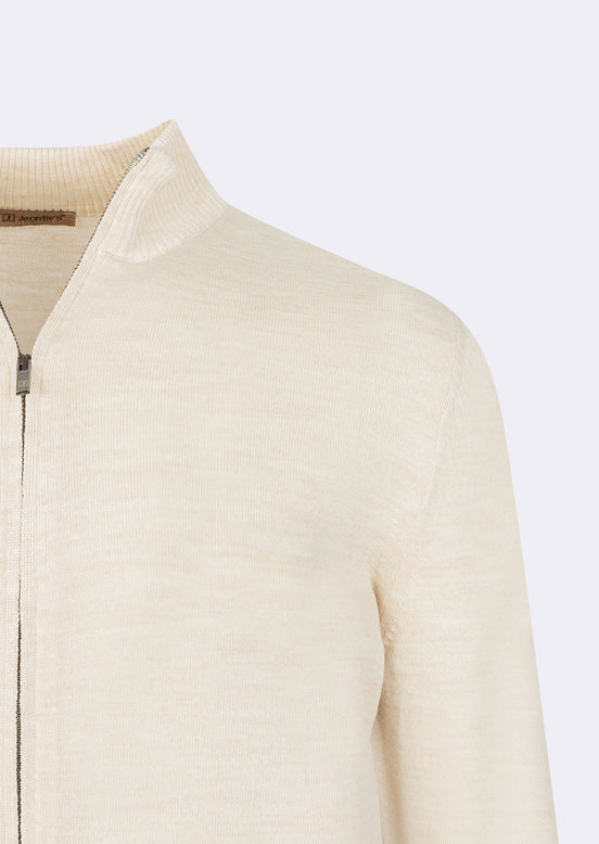 Beige Knitwear