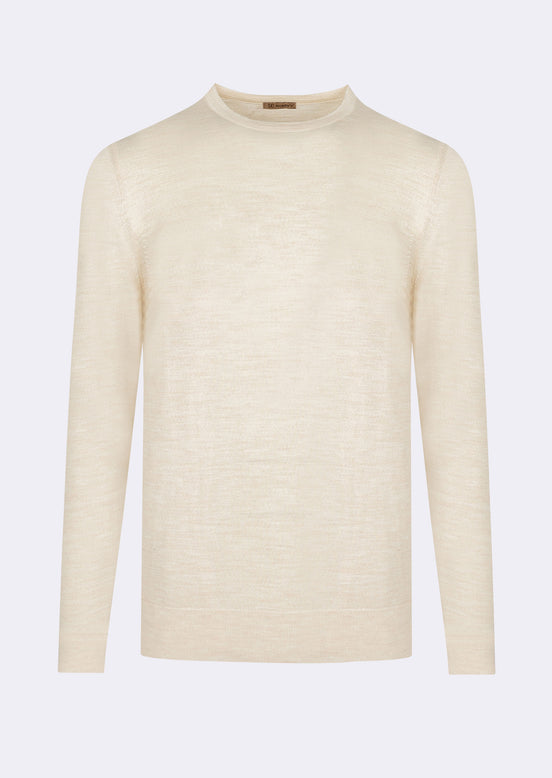Beige Knitwear